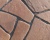 Песчаник Терракотово-красный (плитка галтованная плоская) 50-60мм